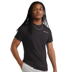 Men's Champion® Powerblend Tee -Hot Sale Adult Shop 5537209 Ebony Heather