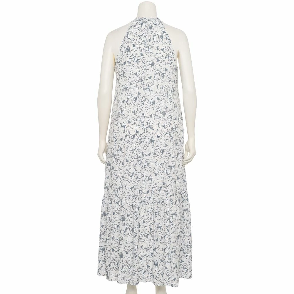 Plus Size Nine West Tiered Peasant Maxi Dress 6 Plus Size Nine West Tiered Peasant Maxi Dress - Image 6