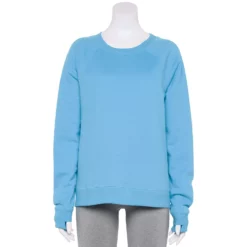 Women's Tek Gear® Ultrasoft Fleece Easy Sweatshirt -Hot Sale Adult Shop 5543911 Wildflower Blue