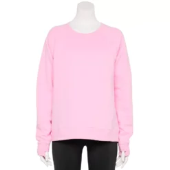 Women's Tek Gear® Easy Ultrasoft Fleece Sweatshirt -Hot Sale Adult Shop 5543912 Strawberry Malt