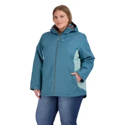 Plus Size ZeroXposur Blair Hooded Insulated Jacket -Hot Sale Adult Shop 5547124 Ash Teal