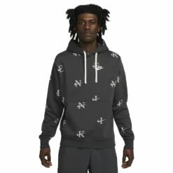 Big & Tall Nike Printed Club Fleece Hoodie