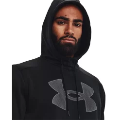 Men's Under Armour Big Logo Fleece Hoodie -Hot Sale Adult Shop 5552402 ALT3