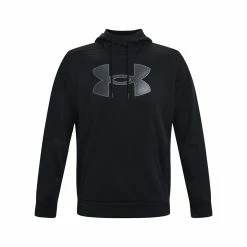 Men's Under Armour Big Logo Fleece Hoodie -Hot Sale Adult Shop 5552402 ALT4