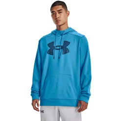 Men's Under Armour Big Logo Fleece Hoodie -Hot Sale Adult Shop 5552402 Capri