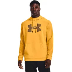 Men's Under Armour Big Logo Fleece Hoodie -Hot Sale Adult Shop 5552402 Rise