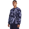 Men's Under Armour Printed Rival Fleece Crew Sweatshirt