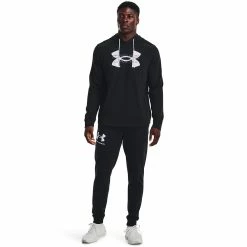Men's Under Armour Rival Terry Logo Hoodie -Hot Sale Adult Shop 5552525 ALT2