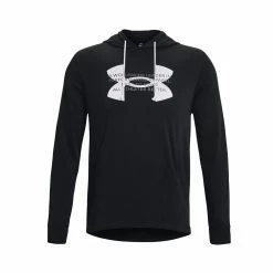 Men's Under Armour Rival Terry Logo Hoodie -Hot Sale Adult Shop 5552525 ALT4