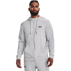 Men's Under Armour Full-Zip Fleece Hoodie -Hot Sale Adult Shop 5553047 Halo Gray