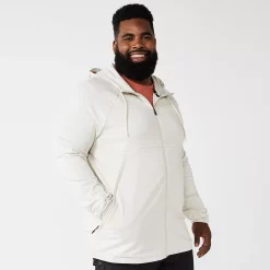 Big & Tall FLX Lined Fleece Full-Zip Hoodie -Hot Sale Adult Shop 5554695 Sahara Wind