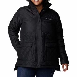Plus Size Columbia Copper Crest™ Fleece-Lined Water-Resistant Jacket -Hot Sale Adult Shop 5556251 Black