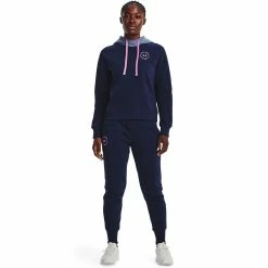 Women's Under Armour Rival Fleece Colorblock Hoodie 12 Women's Under Armour Rival Fleece Colorblock Hoodie -Hot Sale Adult Shop 5556876 ALT2