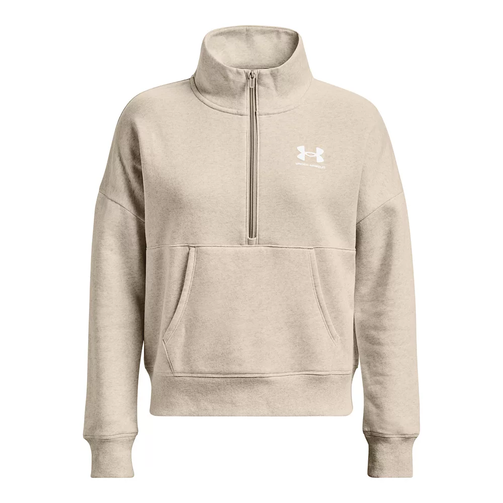 Women's Under Armour Rival Fleece 1/2-Zip Pullover 6 Women's Under Armour Rival Fleece 1/2-Zip Pullover - Image 6