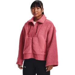 Women's Under Armour Legacy Sherpa Full-Zip Jacket -Hot Sale Adult Shop 5557074 Deco Rose