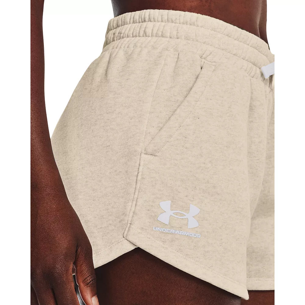 Women's Under Armour Rival Fleece Shorts 4 Women's Under Armour Rival Fleece Shorts - Image 4