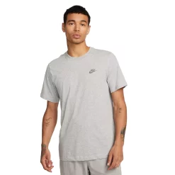 Men's Nike Sportswear Club Tee -Hot Sale Adult Shop 5557325 Grey Heather