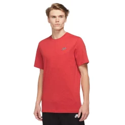 Men's Nike Sportswear Club Tee -Hot Sale Adult Shop 5557325 Light Crimson