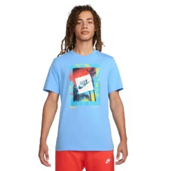 Men's Nike Heatwave Photo Graphic Tee -Hot Sale Adult Shop 5557332 University Blue