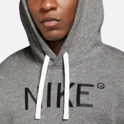 Men's Nike Brushed Back Fleece Pullover Hoodie -Hot Sale Adult Shop 5557410 ALT2