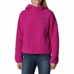 Women's Columbia West Bend™ Sherpa Hoodie -Hot Sale Adult Shop 5557422 Wild Fuchsia