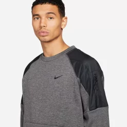 Men's Nike Therma-FIT Novelty Sweatshirt -Hot Sale Adult Shop 5557435 ALT2