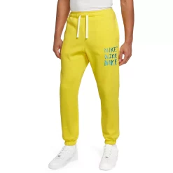 Men's Nike Fleece Joggers -Hot Sale Adult Shop 5557455 Yellow Strike