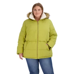 Plus Size ZeroXposur Naomi Sherpa Quilted Jacket