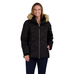 Women's ZeroXposur Faux-Fur Hood Quilted Puffer Coat -Hot Sale Adult Shop 5560453 Black