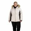 Plus Size ZeroXposur Miranda Satin Quilted Puffer Jacket