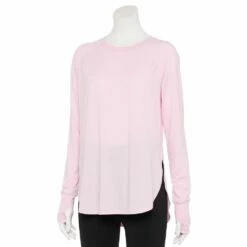 Women's Tek Gear® Long Sleeve Tunic -Hot Sale Adult Shop 5560866 Adoring Lilac