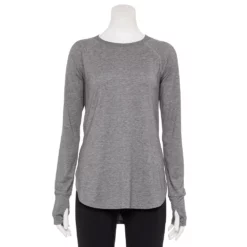 Women's Tek Gear® Long Sleeve Tunic -Hot Sale Adult Shop 5560866 Smokey Slate