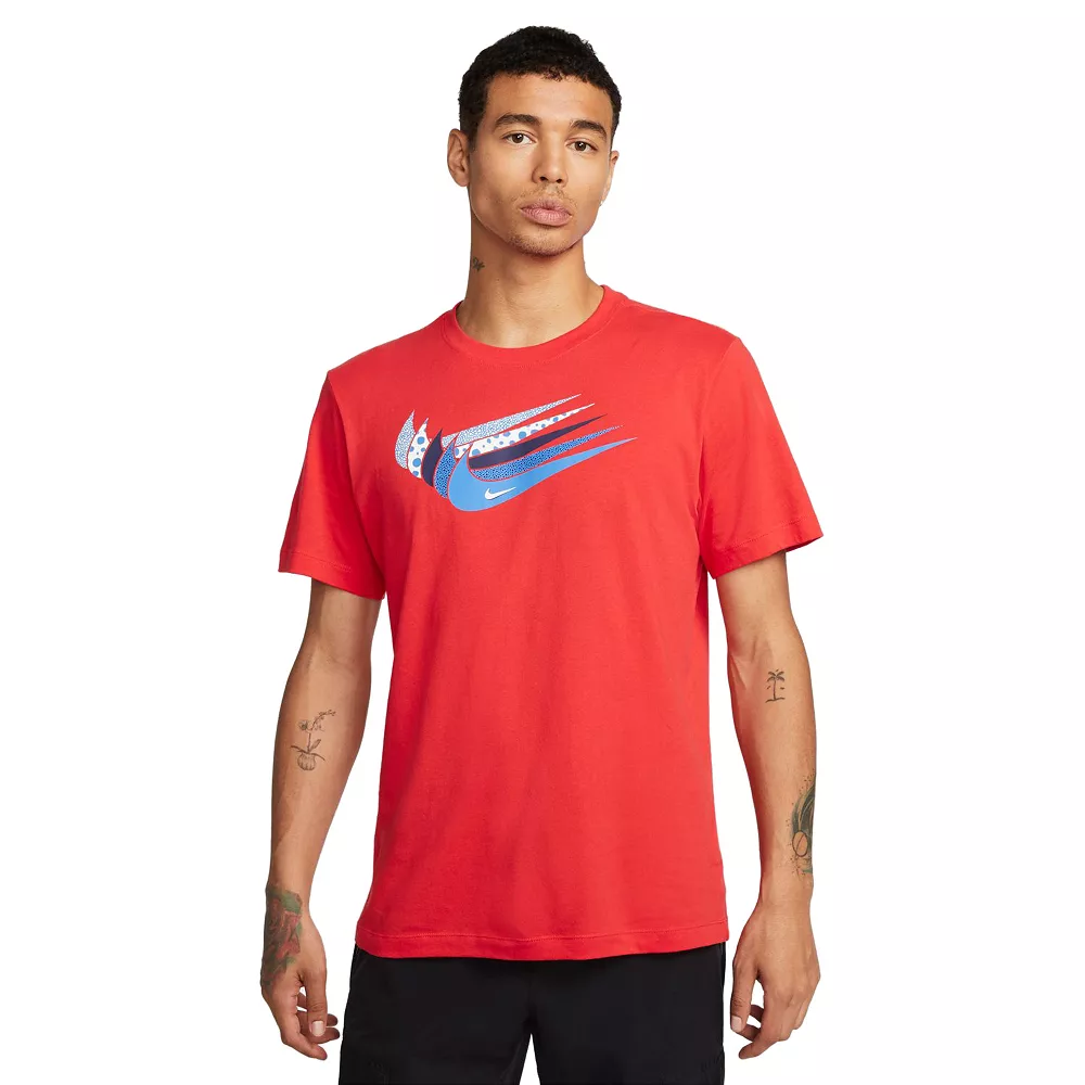 Big & Tall Nike Swoosh Graphic Tee 1 Big & Tall Nike Swoosh Graphic Tee