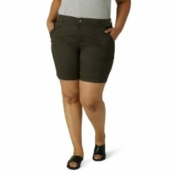 Plus Size Lee® Flex-To-Go Cargo Bermuda Shorts -Hot Sale Adult Shop 5561300 Frontier Olive
