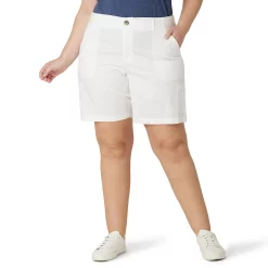 Plus Size Lee® Flex-To-Go Cargo Bermuda Shorts -Hot Sale Adult Shop 5561300 White