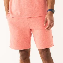 Men's Tek Gear® French Terry Fleece Shorts -Hot Sale Adult Shop 5561855 Cranberry Kiss