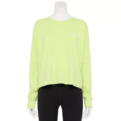 Women's Tek Gear® Easy French Terry Raw-Seam Tee -Hot Sale Adult Shop 5562562 Do It Yourself