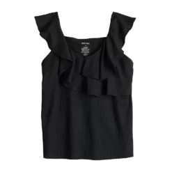Women's Nine West Tiered Flutter Sleeveless Top -Hot Sale Adult Shop 5562896 ALT5