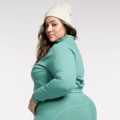 Plus Size FLX High-Waisted Bungee-Waistband Leggings -Hot Sale Adult Shop 5563497 ALT