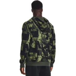 Big & Tall Under Armour Macro Branded Rival Fleece Hoodie -Hot Sale Adult Shop 5564236 ALT