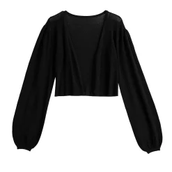 Women's Nine West Balloon Sleeve Open Front Cardigan 9 Women's Nine West Balloon Sleeve Open Front Cardigan -Hot Sale Adult Shop 5567306 ALT5