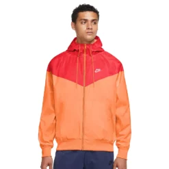 Big & Tall Nike Windrunner Hooded Jacket -Hot Sale Adult Shop 5570654 Orange Trance