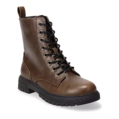 SO® Reindeer Women's Combat Boots -Hot Sale Adult Shop 5579850 Brown