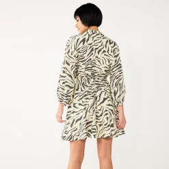 Women's Nine West Fit & Flare Utility Dress -Hot Sale Adult Shop 5580729 ALT