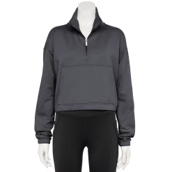 Women's FLX Embrace Quarter-Zip French Terry Sweatshirt -Hot Sale Adult Shop 5580829 Plum Sherry