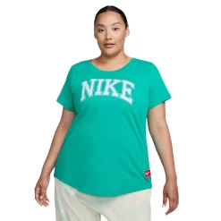 Plus Size Nike Sportswear Graphic Tee -Hot Sale Adult Shop 5581013 Neptune Green