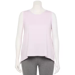 Plus Size FLX Core High-Low Tank -Hot Sale Adult Shop 5581582 Grape Fondant