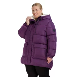 Juniors' Plus Size madden girl Hooded Puffer Coat -Hot Sale Adult Shop 5584560 ALT2