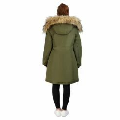 Juniors' madden girl Faux-Fur Hood Long Parka -Hot Sale Adult Shop 5584564 ALT