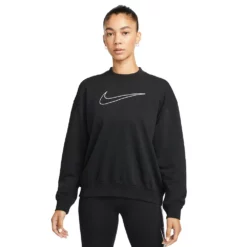 Women's Nike Dri-FIT Get Fit Crewneck Sweatshirt -Hot Sale Adult Shop 5584747 Black
